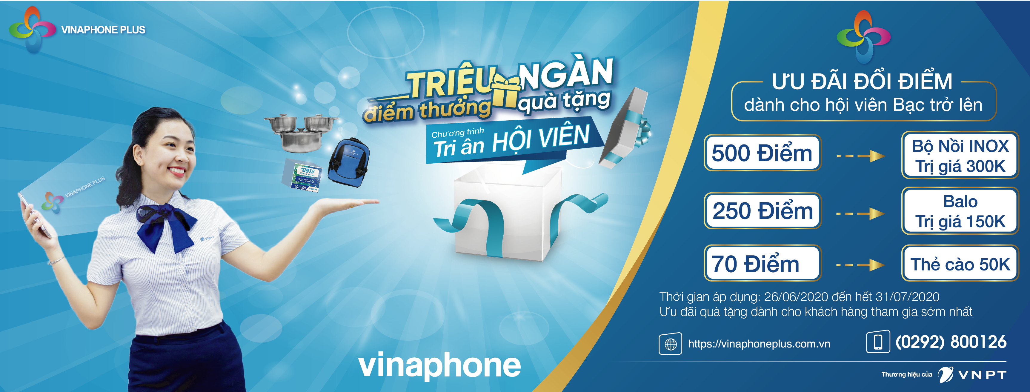 “TRI ÂN HỘI VIÊN”: TRIỆU ĐIỂM THƯỞNG – NGÀN QUÀ TẶNG